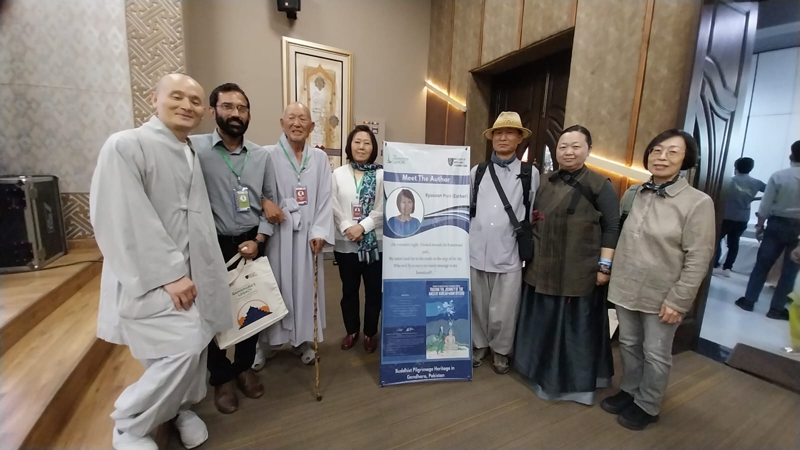 International Conference Organized with University of Lahore on the 17-18th April at University of Lahore Dr Esther Park launched a book during the conference.